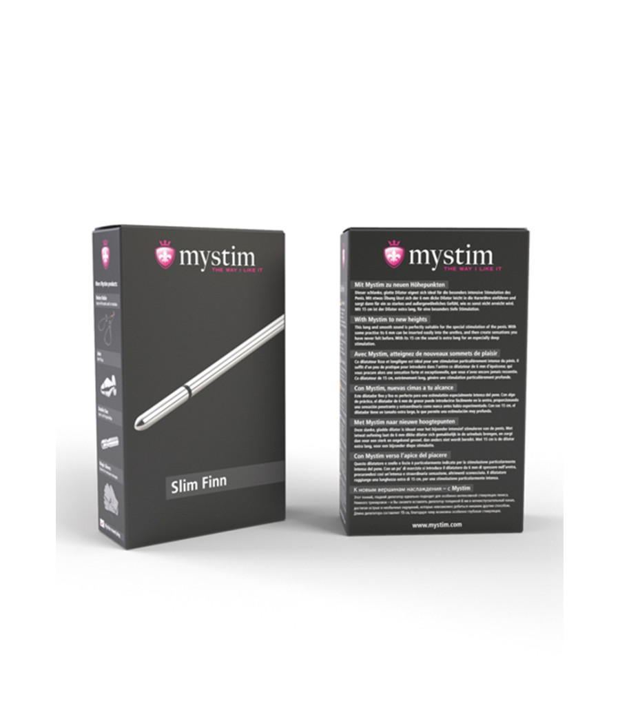 Sonde urétrale électro-stimulation Slim Finn - Mystim