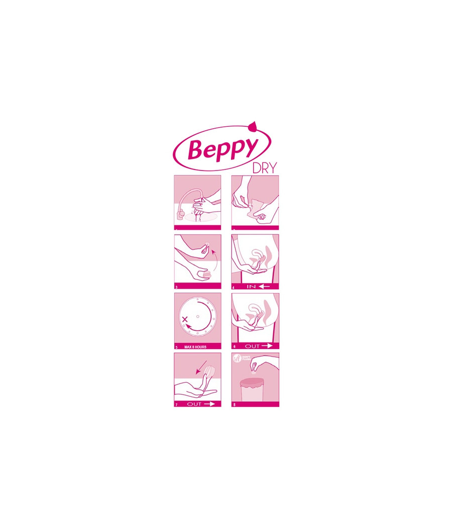 Boite 8 tampons Beppy DRY