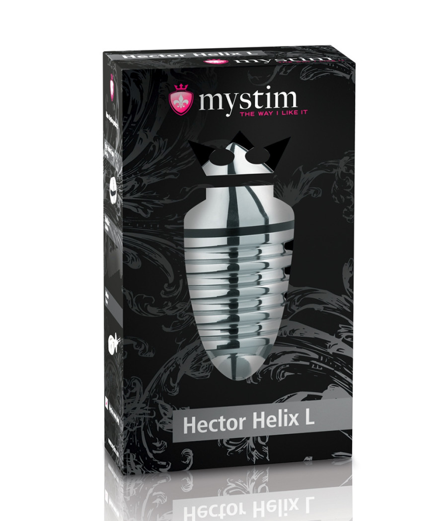 Plug électro-stimulation L Hector Helix - Mystim