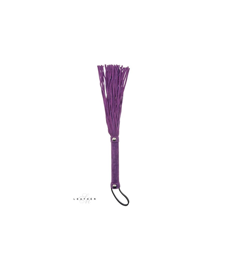 Martinet en cuir violet