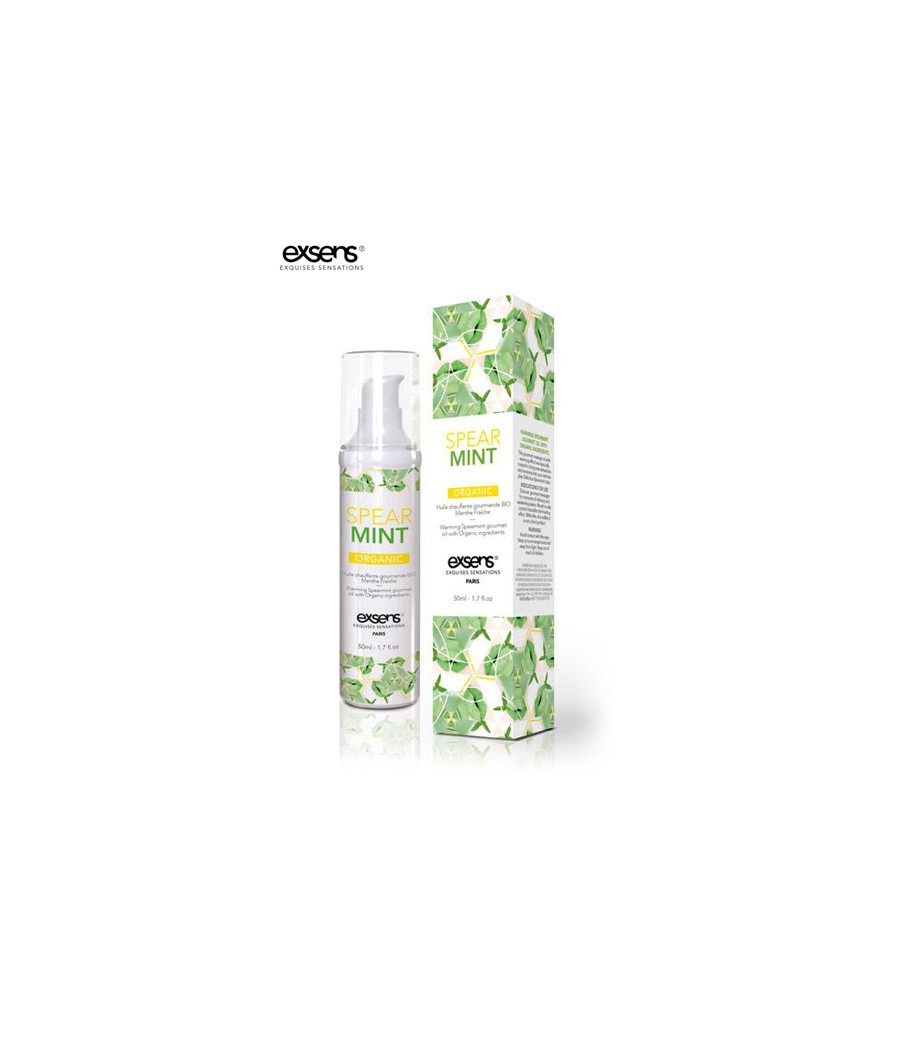 Huile de massage BIO Exsens - menthe fraiche