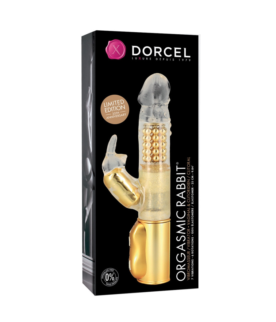 Vibromasseur Orgasmic Rabbit Gold - Dorcel