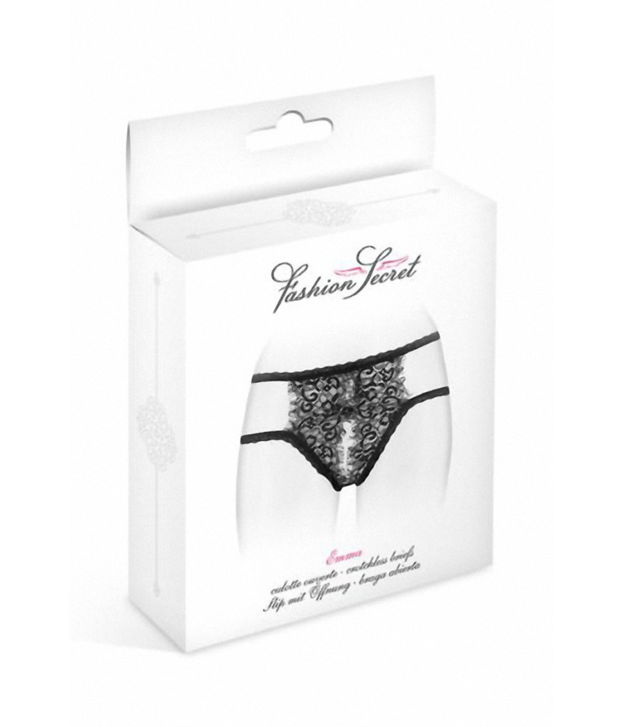 Culotte ouverte Emma - noir