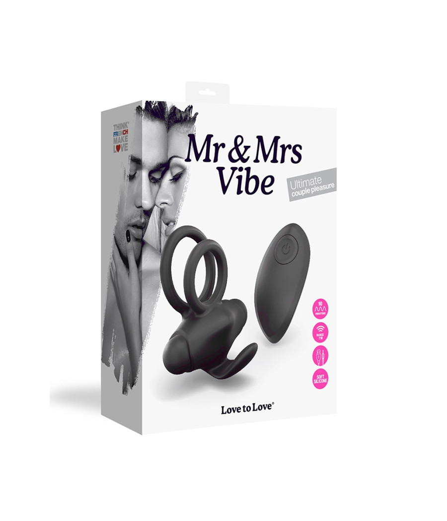 Cockring vibrant télécommandé Mr and Mrs Vibe