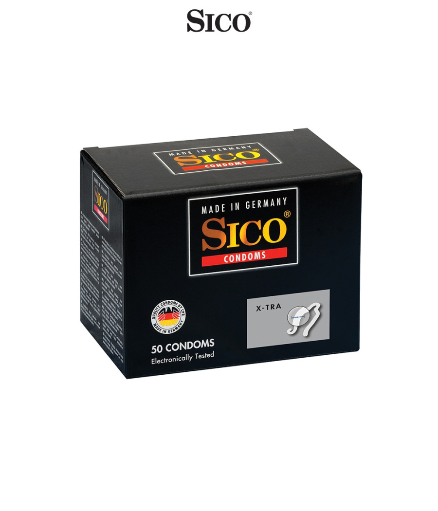 50 préservatifs Sico X-TRA