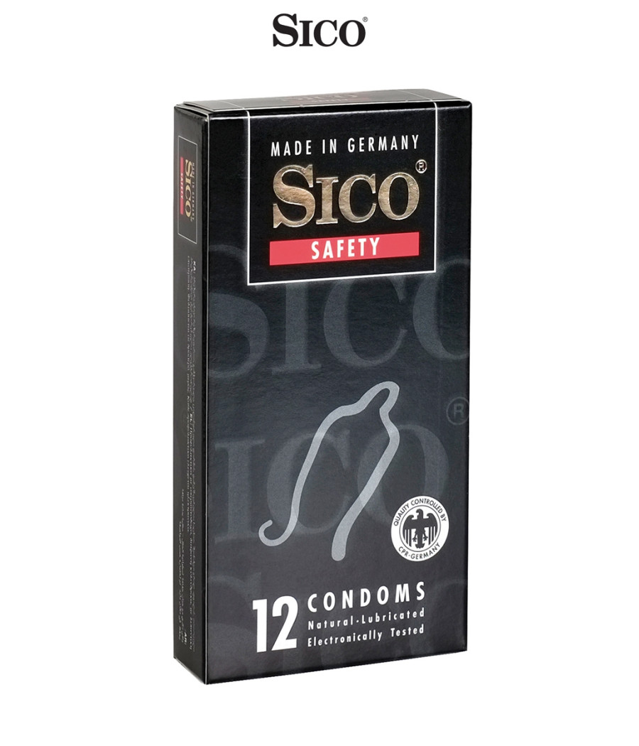 12 préservatifs Sico SAFETY