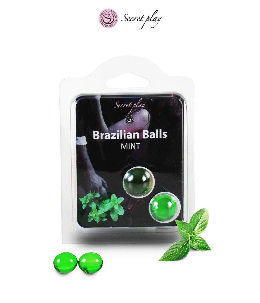 2 Brazilian balls - menthe