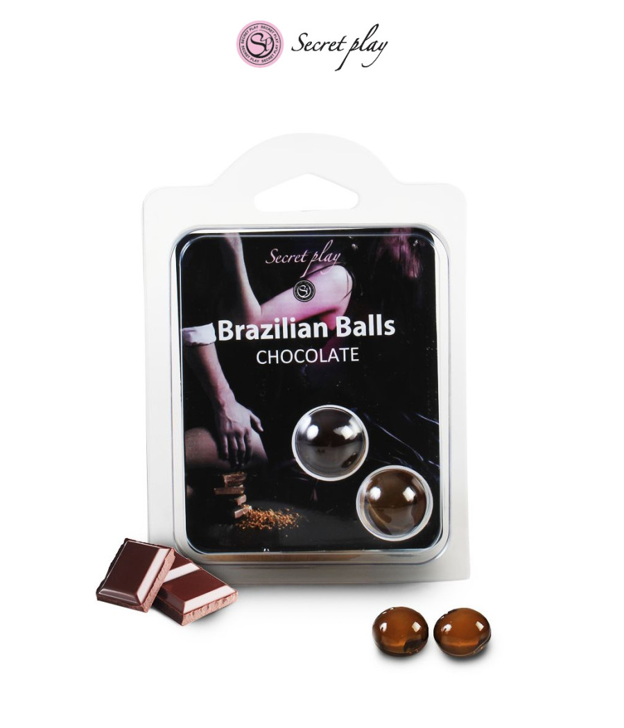 2 Brazilian Balls - chocolat