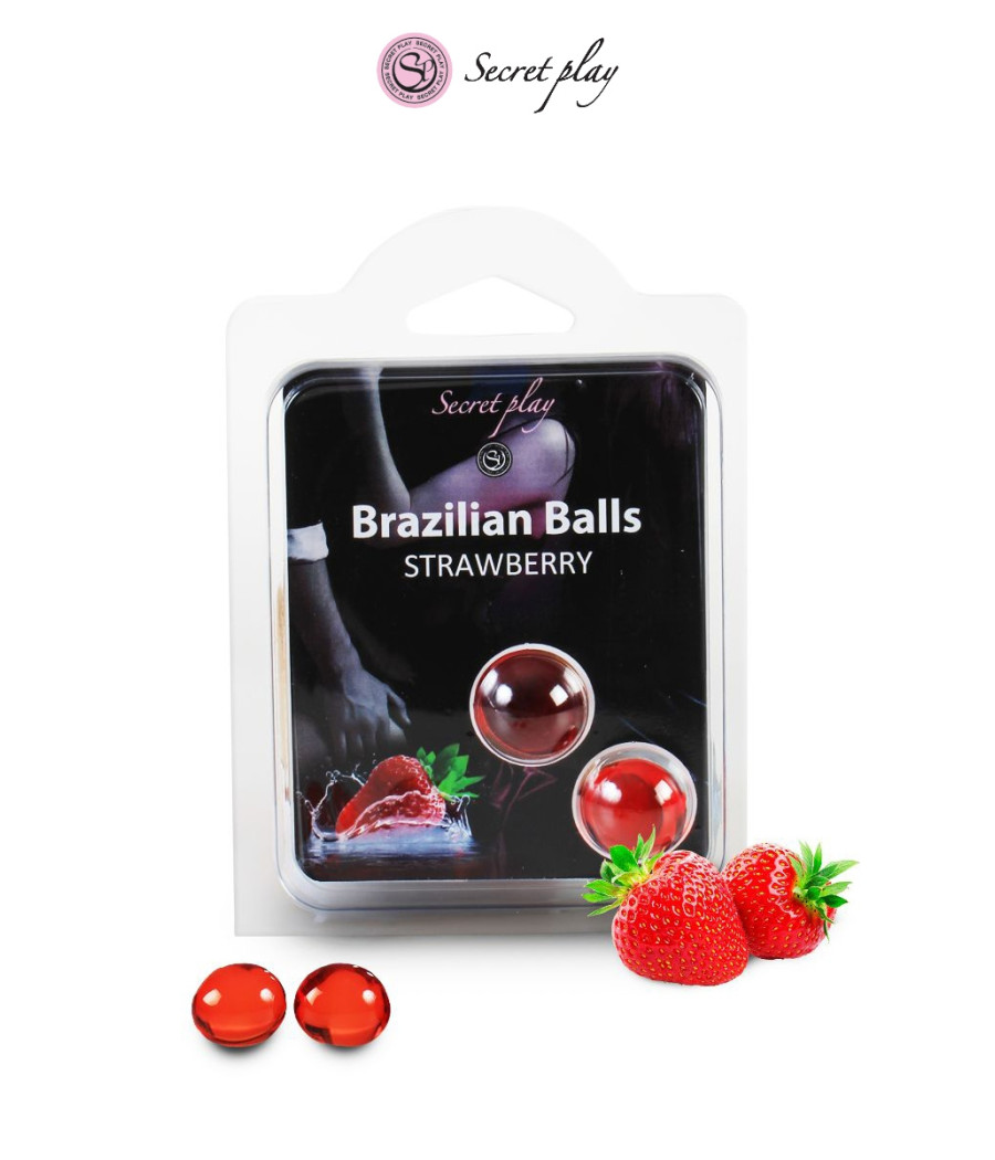 2 Brazilian Balls - fraise