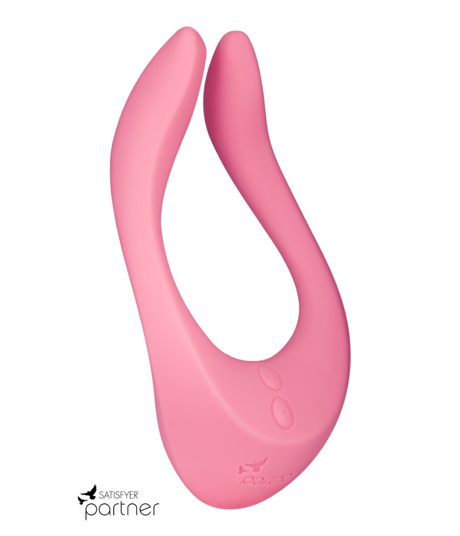 Stimulateur couple Endless Joy rose - Satisfyer