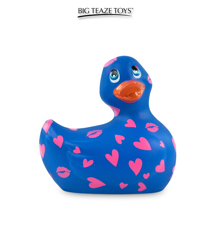 Mini canard vibrant Romance bleu et rose