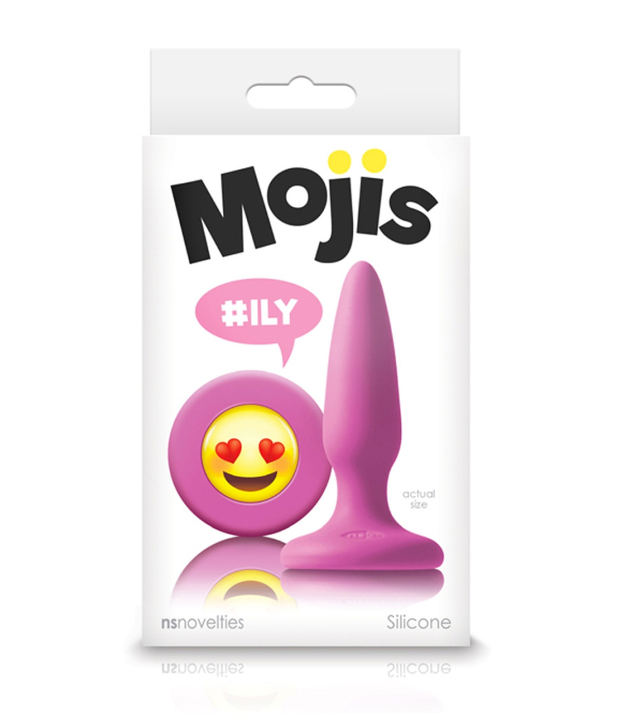 Plug Anal Mojis ILY Small - rose