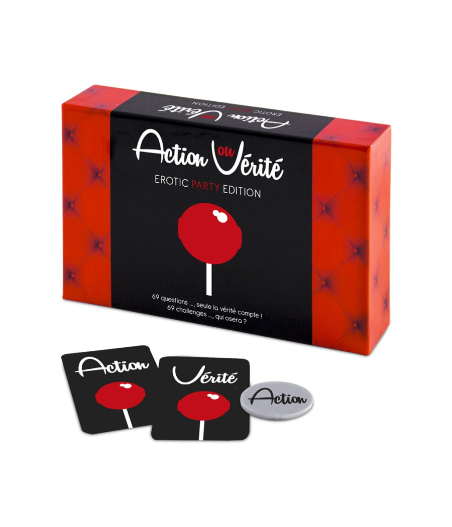 Jeu coquin Action ou Vérité Erotic Party Edition