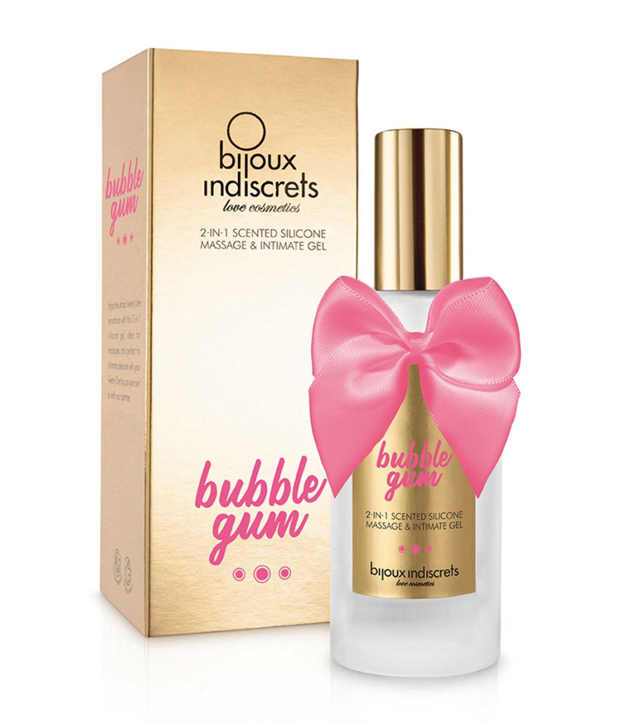 Lubrifiant et massage Bubble Gum