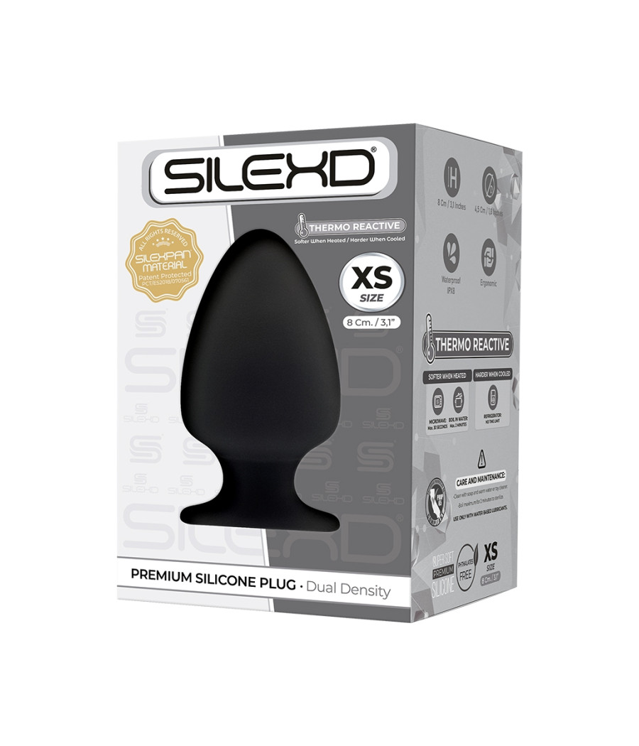 Plug anal XSmall double densité modèle 1 - SilexD