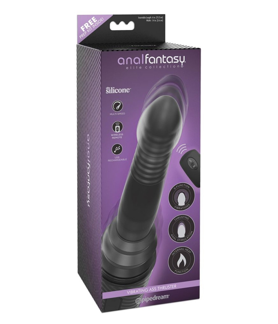 Plug anal va-et-vient télécommandé Vibrating Ass Thruster