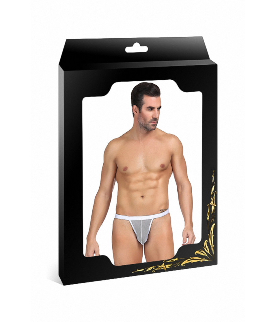 String homme blanc résille