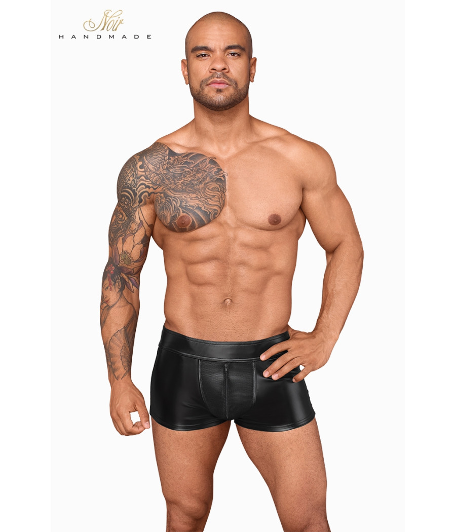 Short wetlook et filet H058