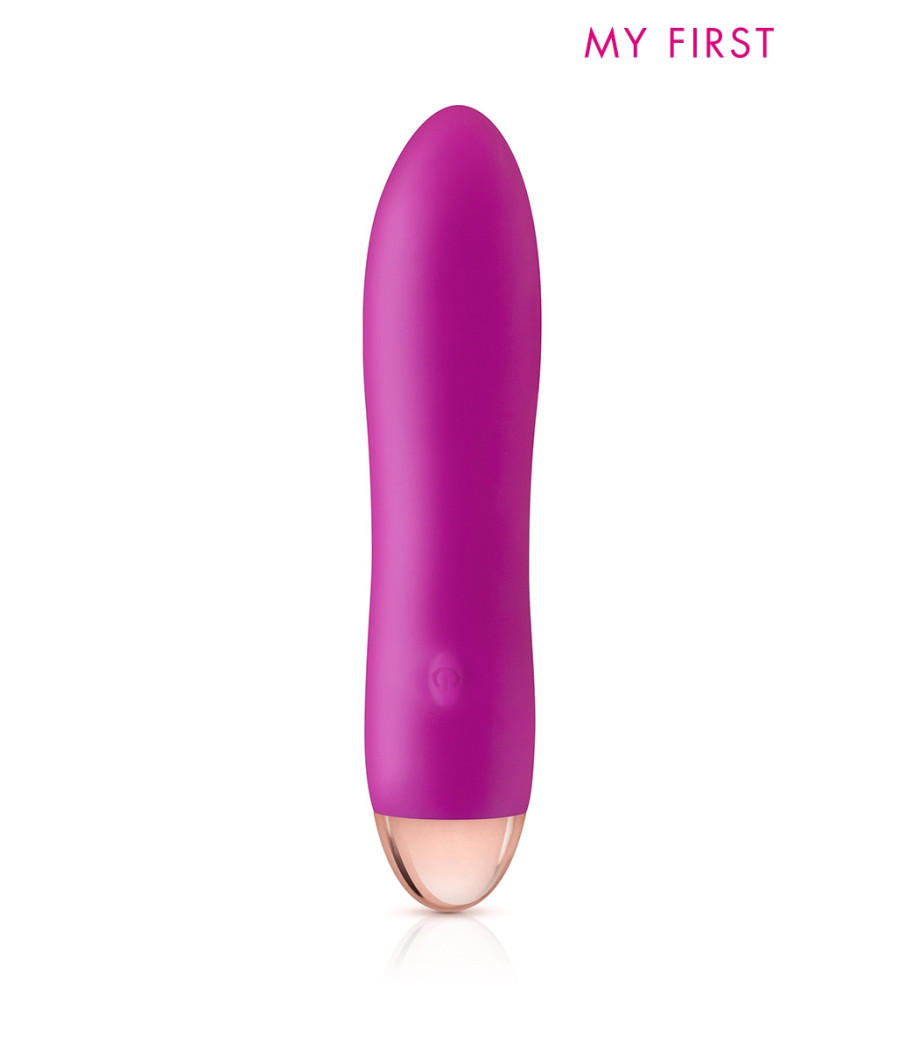 Vibromasseur rechargeable Pinga rose - My First