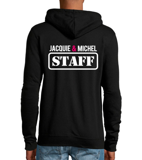 Veste à capuche Jacquie & Michel Staff