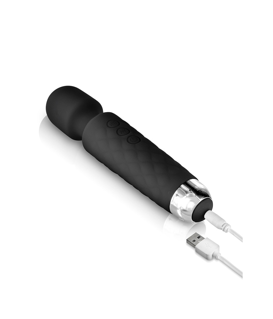 Vibro Love Wand rechargeable noir - Yoba