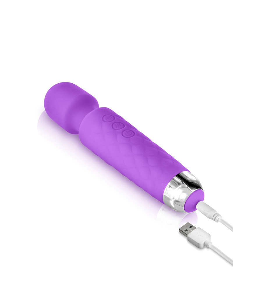 Vibro Love Wand rechargeable violet - Yoba