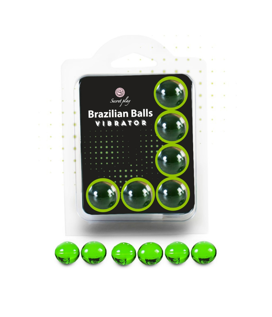 6 Brazillian balls effet vibrator