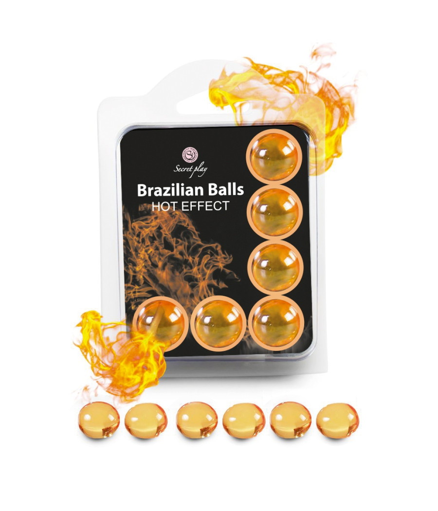 6 Brazilian Balls - effet chaleur