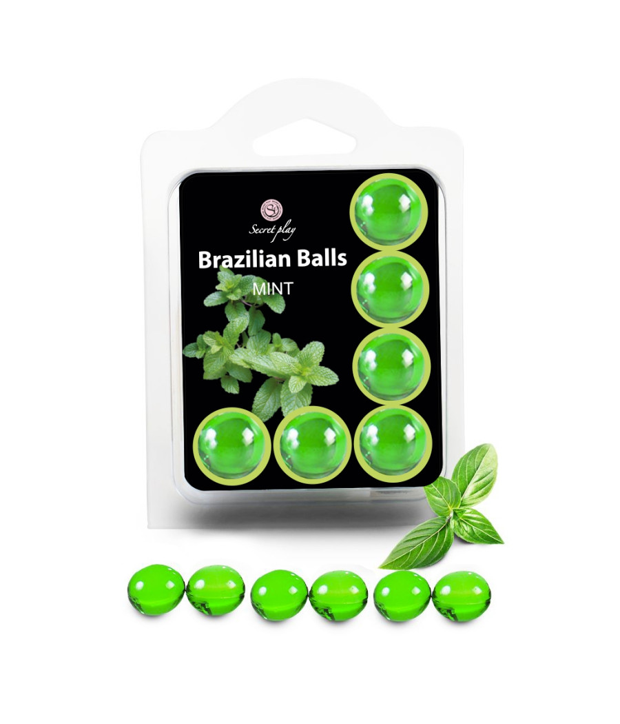 6 Brazilian Balls - menthe