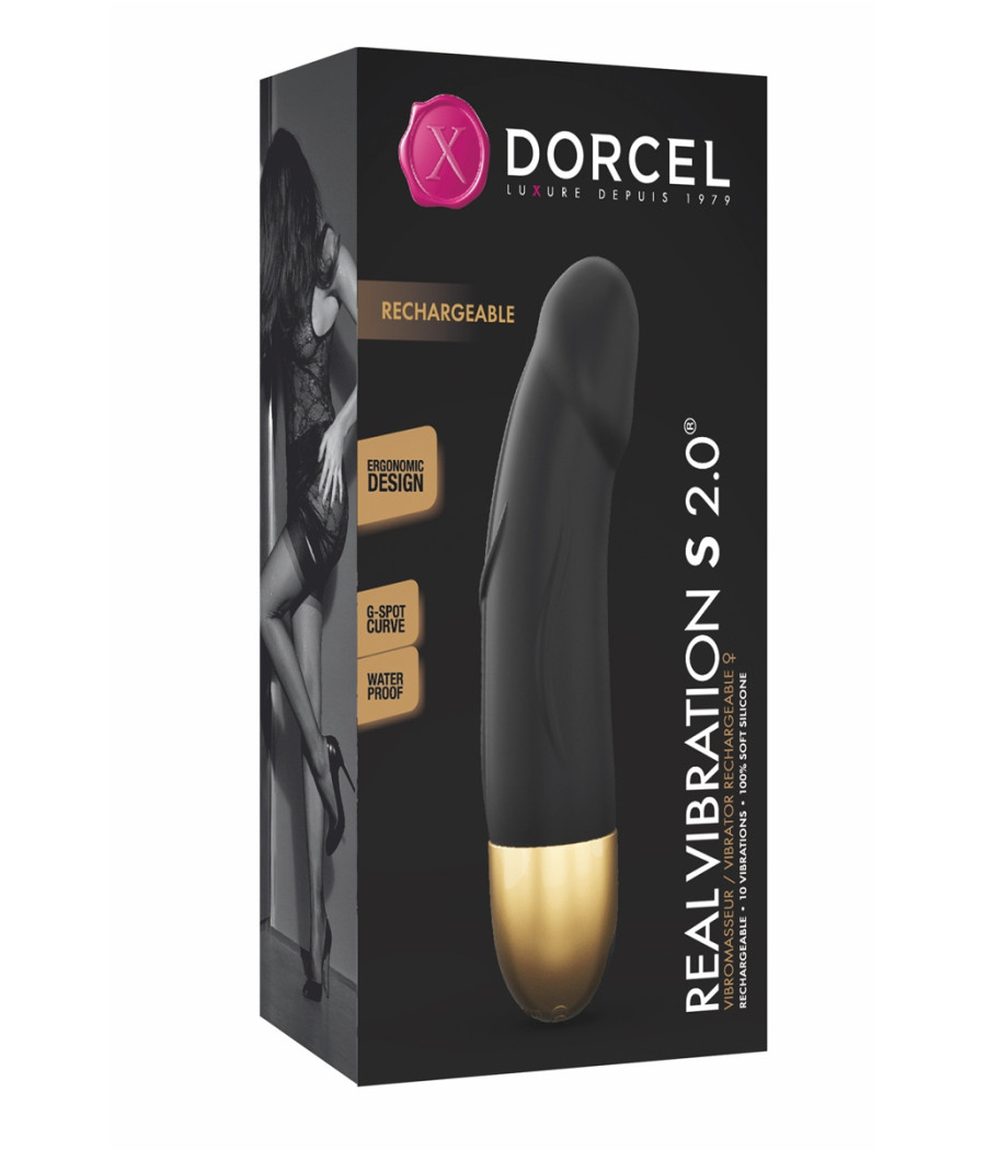 Vibro rechargeable Real Vibration gold S 2.0 - Dorcel