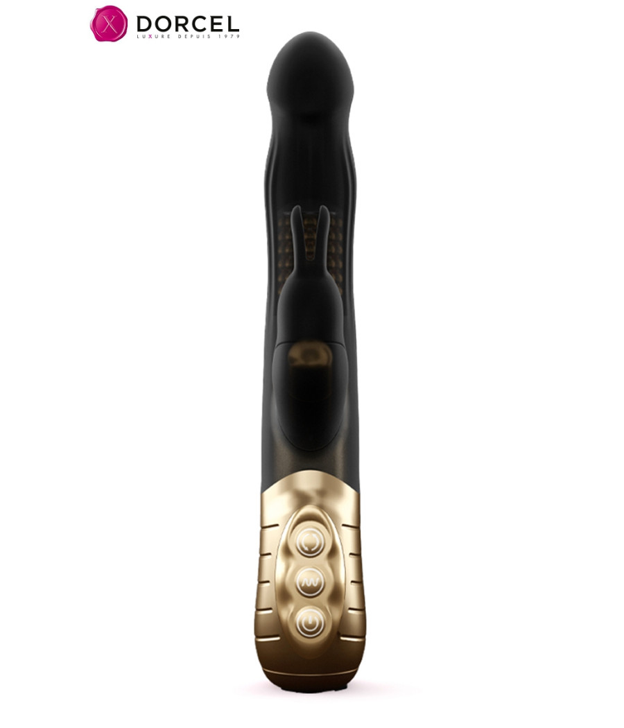 Vibro rechargeable Baby Rabbit noir 2.0 - Dorcel