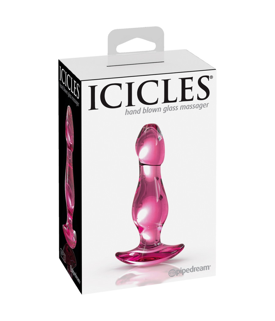 Plug anal verre Icicles n° 73 