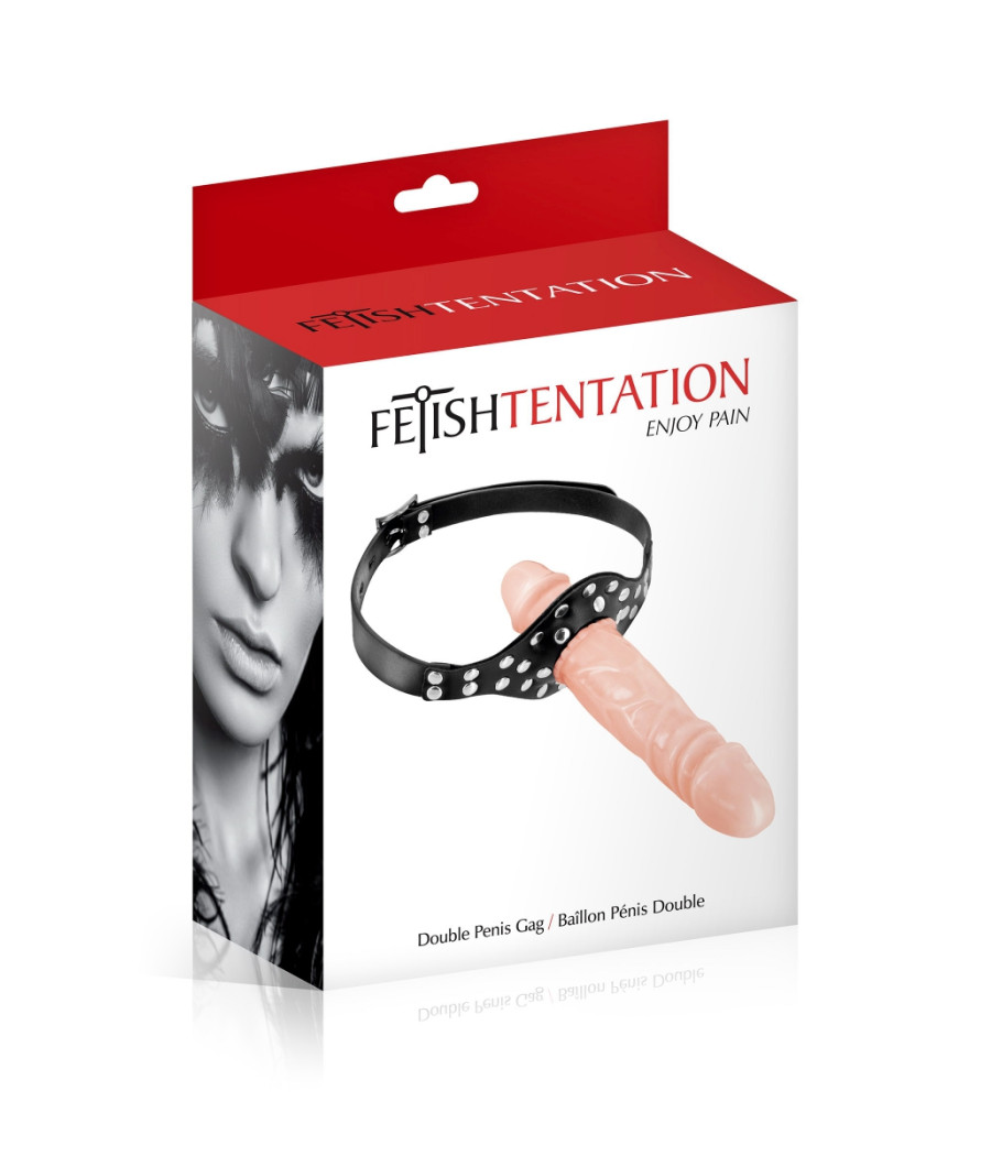 Bâillon double gode - Fetish Tentation