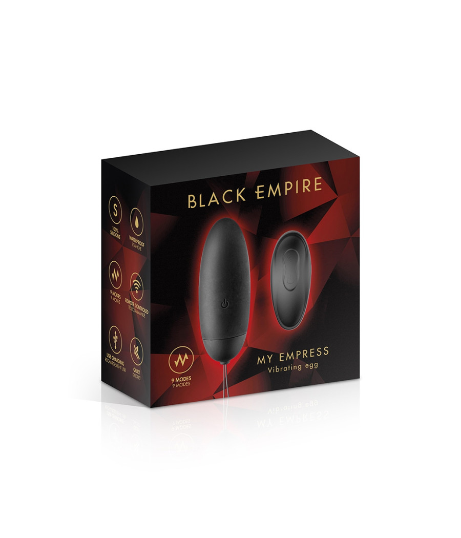 Oeuf vibrant télécommandé My Empress - Black Empire