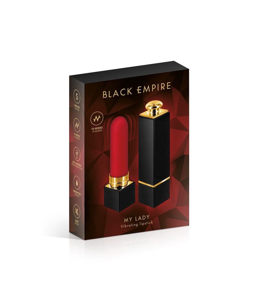 Mini vibro rouge à lèvres My Lady - Black Empire