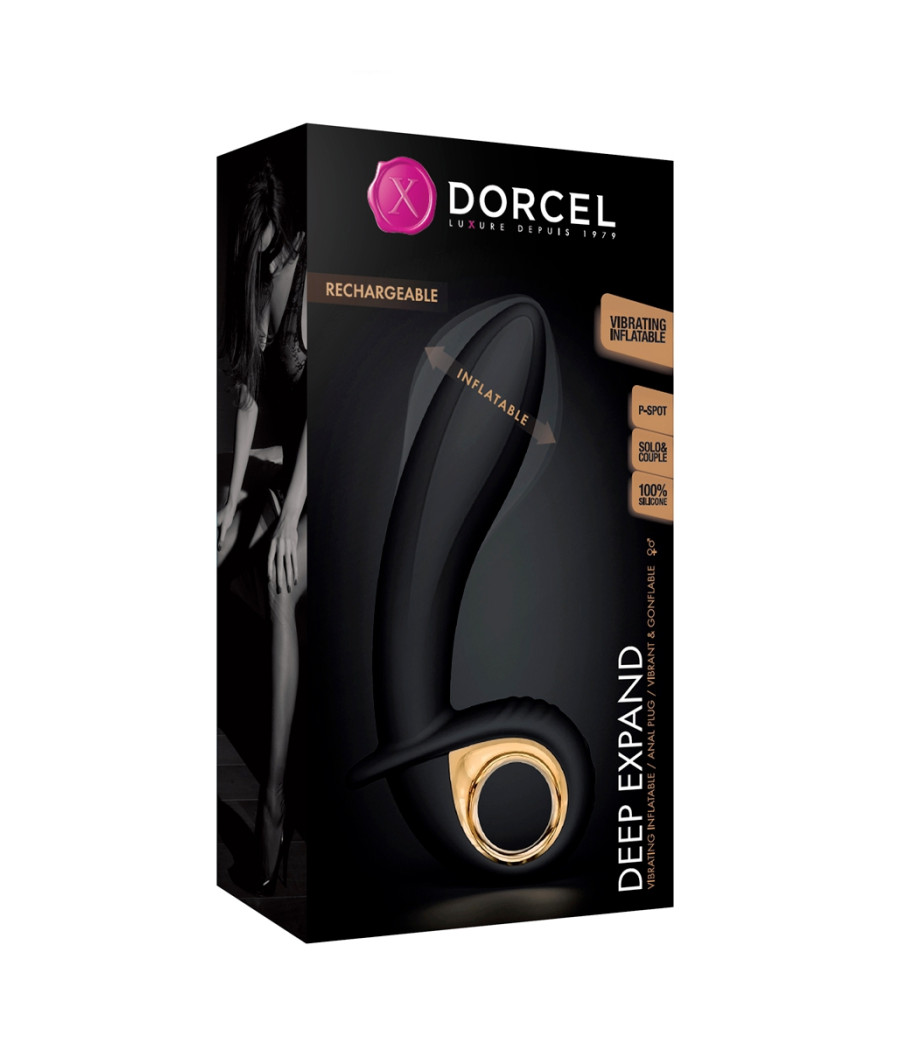 Vibromasseur gonflable Deep Expand - Dorcel