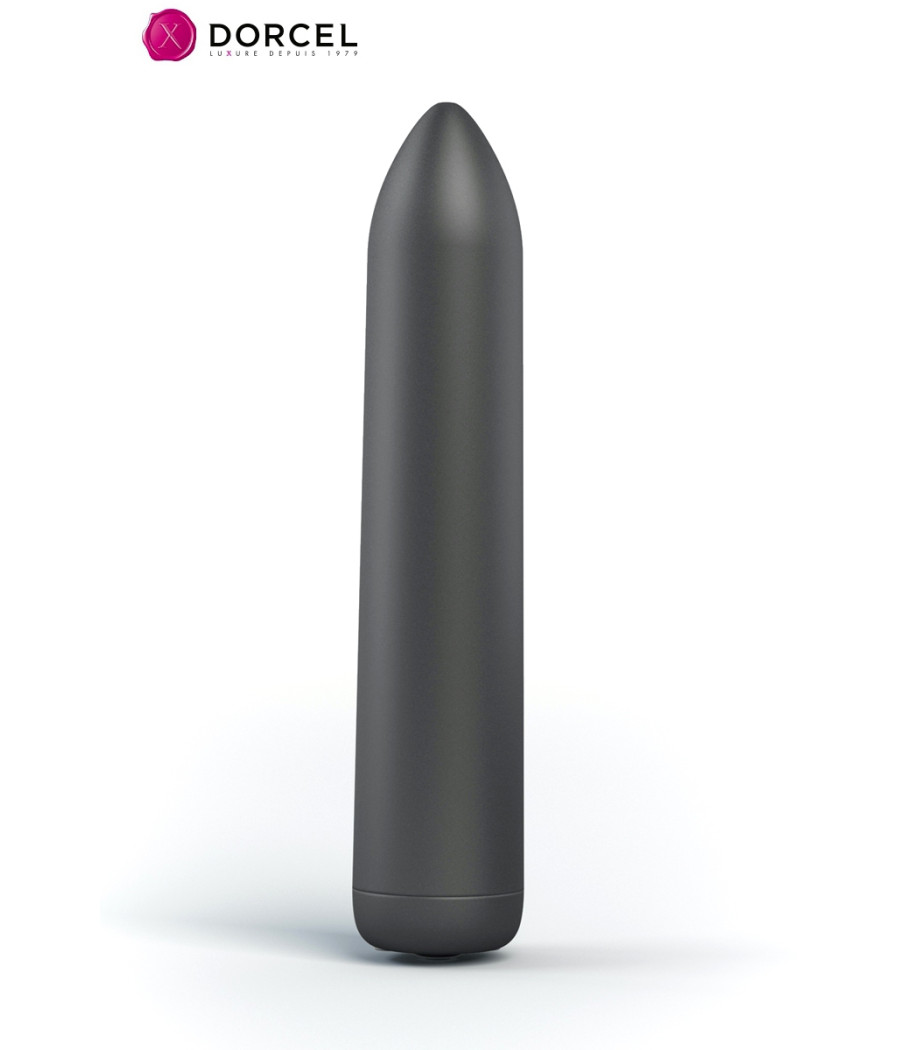 Mini vibro Rocket Bullet noir - Dorcel