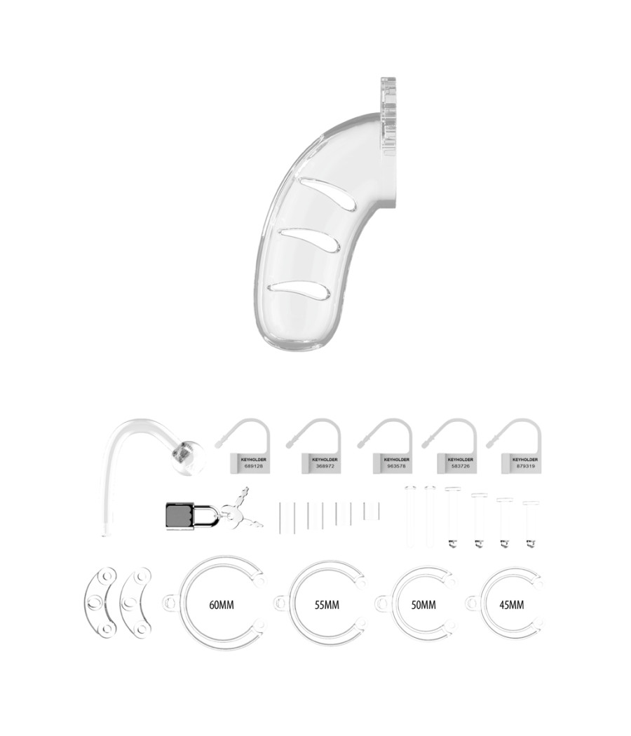 Cage de chasteté 11,5cm avec plug - ManCage 11