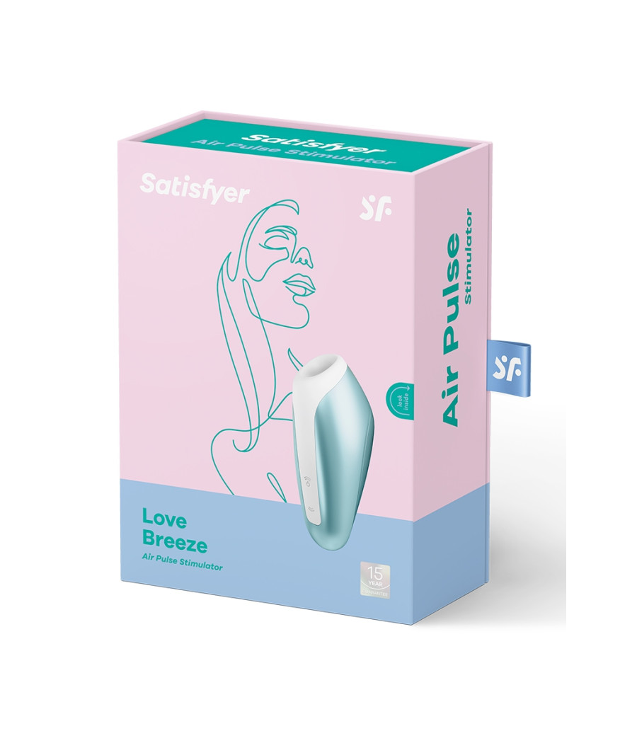 Stimulateur de clitoris Breeze bleu - Satisfyer