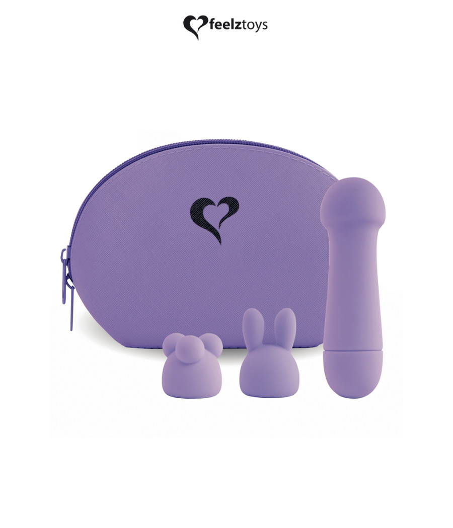 Mini vibromasseur Mister Bunny violet - Feelztoys