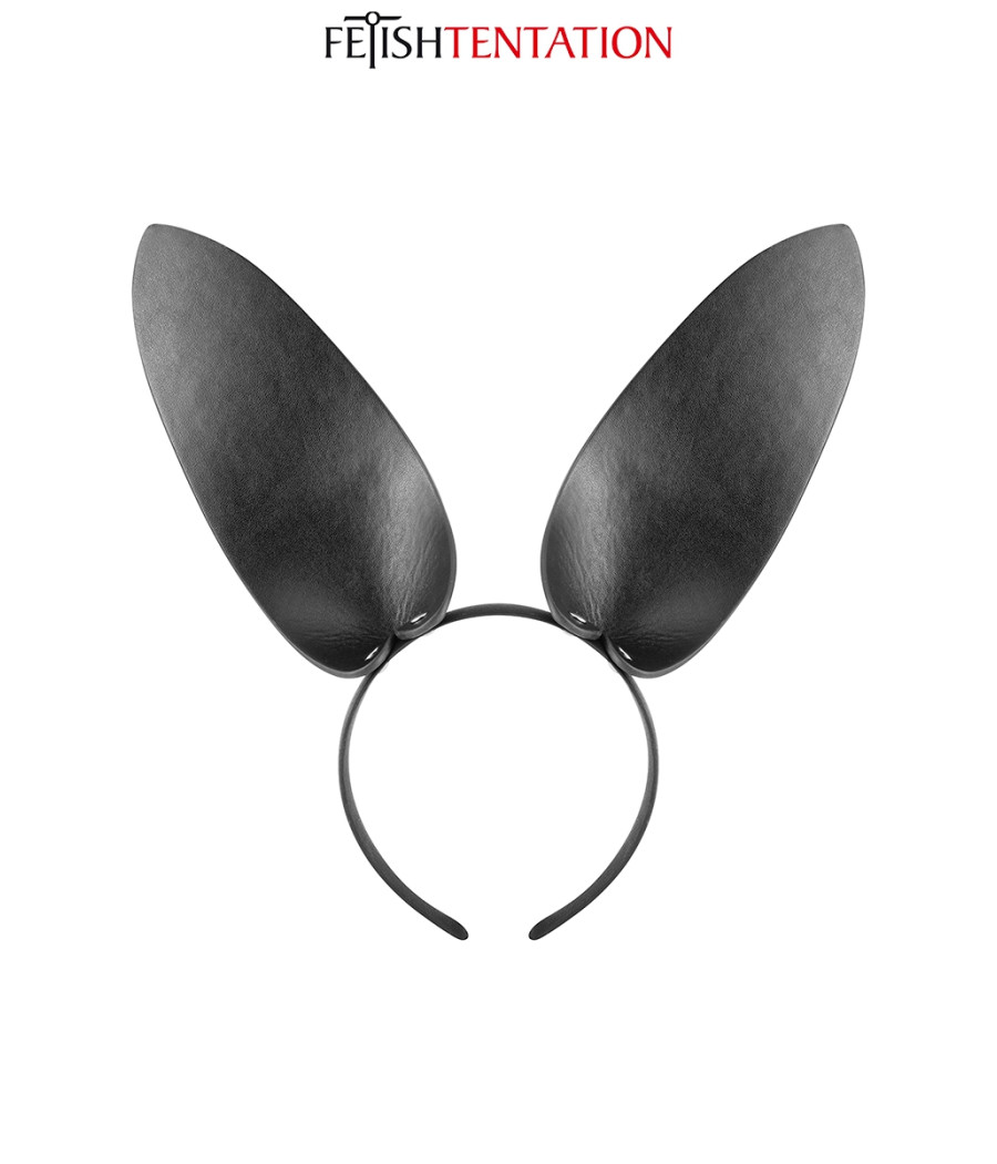 Oreilles de lapin en simili cuir - Fetish Tentation