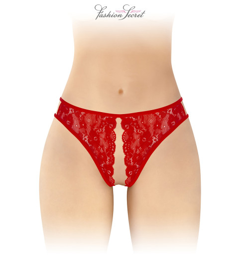 String rouge ouvert Victoria - Fashion Secret