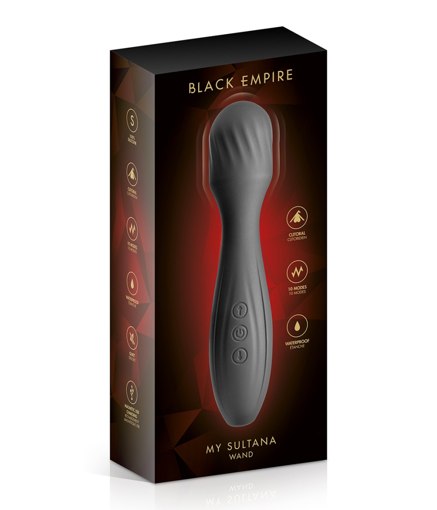 Vibromasseur wand My Sultana - Black Empire