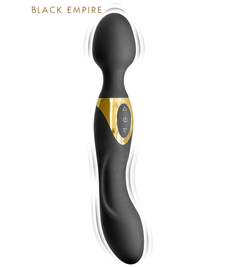 Vibromasseur wand 2 en 1 My Goddess - Black Empire