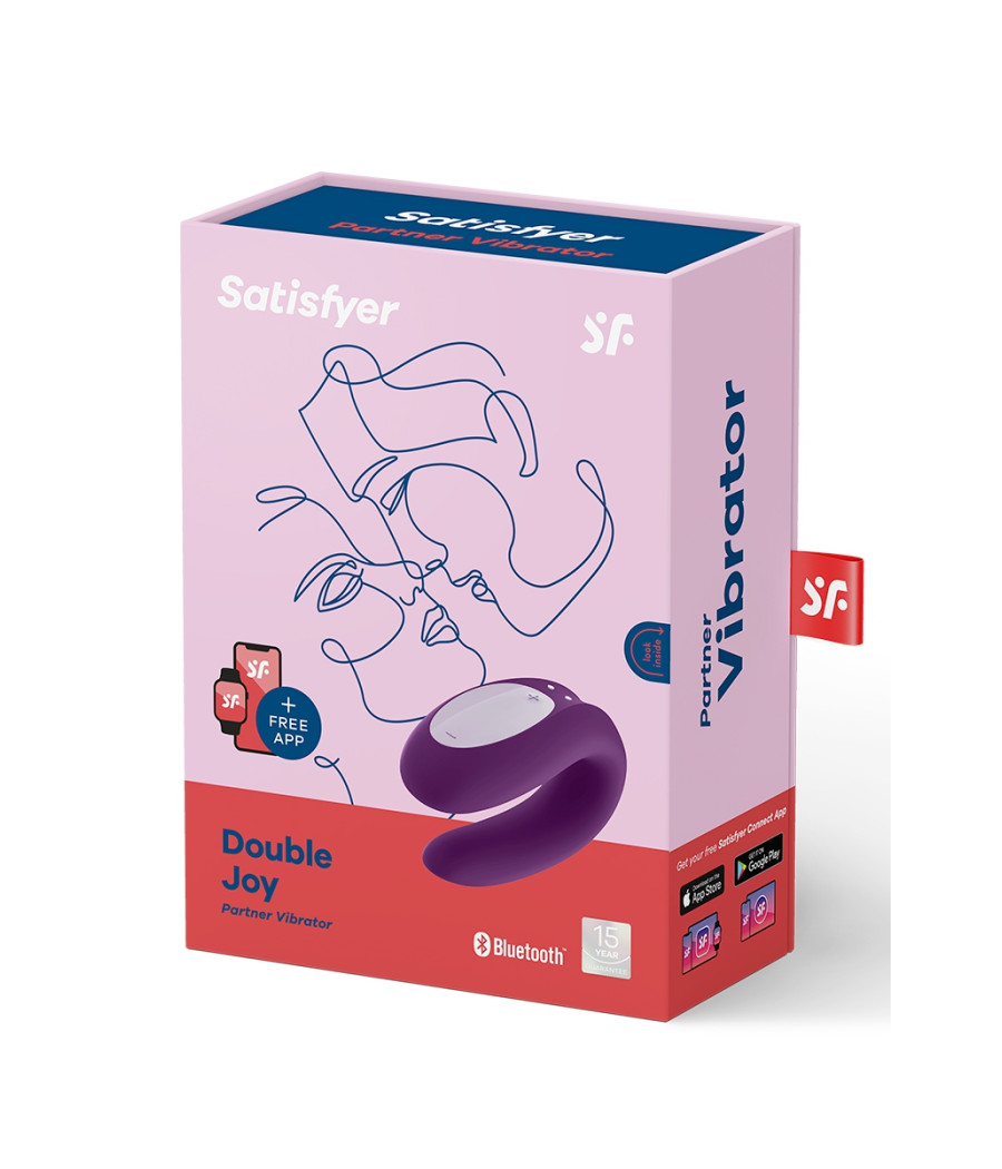 Stimulateur Double Joy violet - Satisfyer