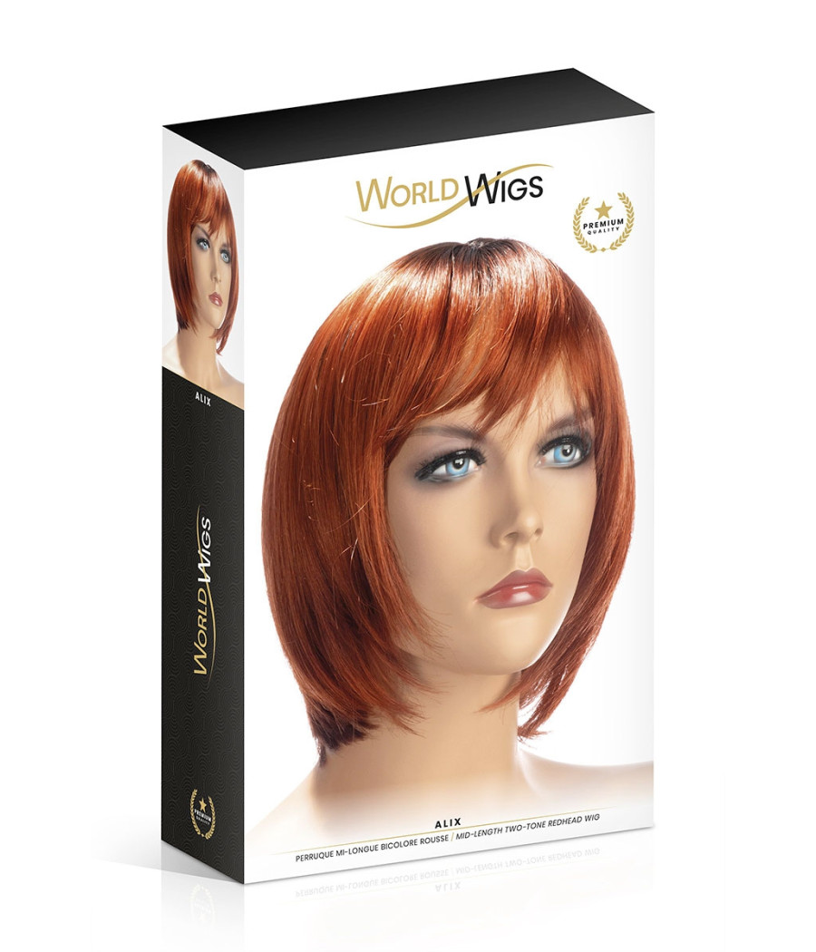 Perruque Alix rousse - World Wigs