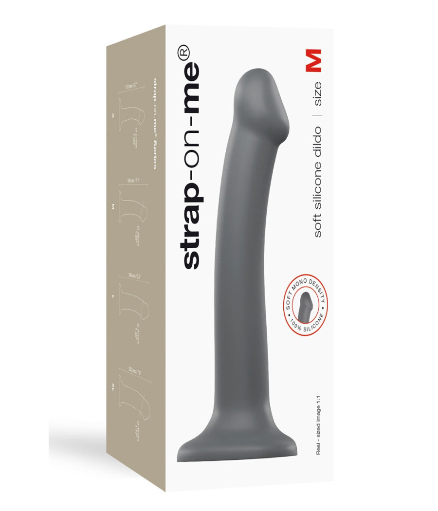 Dildo mono densité gris XL - Strap On Me