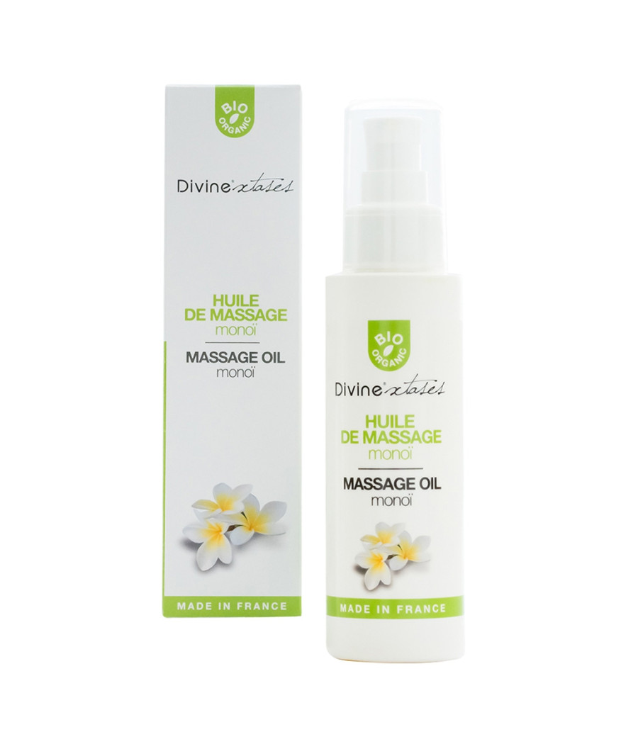 Huile de massage BIO Monoi - Divinextases