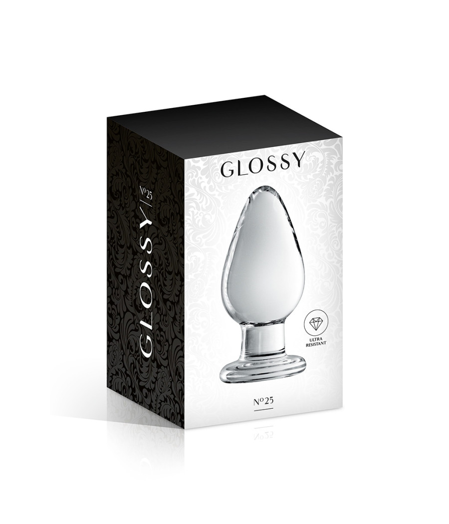 Plug anal verre Glossy Toys n° 25 Clear