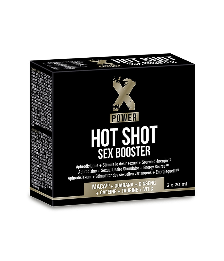 Hot Shot Sex Booster (3 x 20 ml) - XPOWER